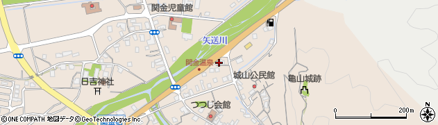 倉吉信用金庫西倉吉支店関金出張所周辺の地図