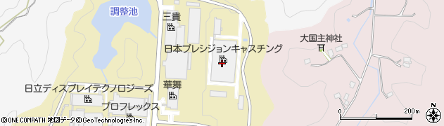 日本プレシジョンキャスチング株式会社　営業部周辺の地図