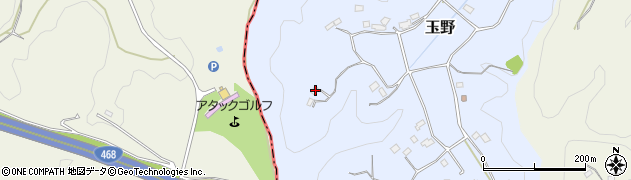 千葉県袖ケ浦市玉野439周辺の地図