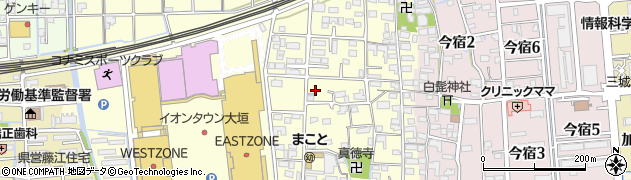 岐阜県大垣市三塚町1003周辺の地図