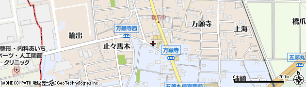 愛知県犬山市五郎丸上前田30周辺の地図
