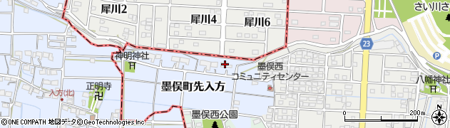 岐阜県大垣市墨俣町先入方1505周辺の地図
