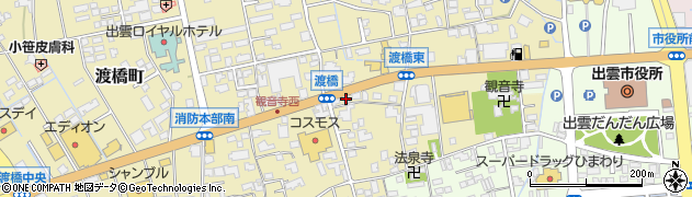株式会社三晃空調　出雲営業所周辺の地図