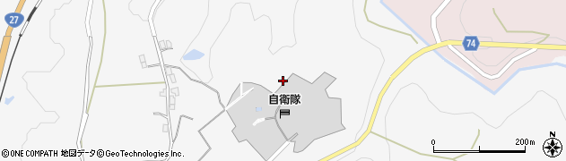 京都府綾部市上杉町上雉路周辺の地図