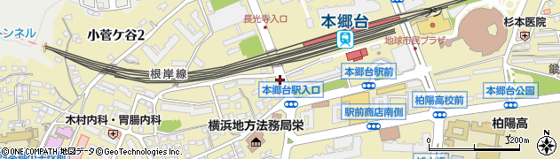 神奈川県横浜市栄区小菅ケ谷周辺の地図