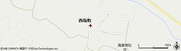 京都府綾部市西坂町堂ノ岡周辺の地図