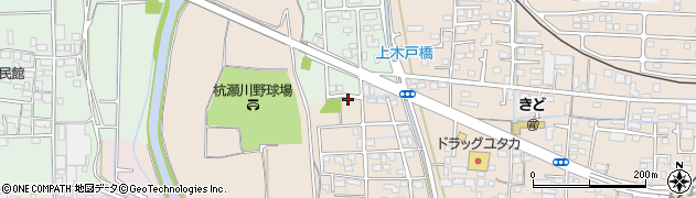 木戸北浦公園周辺の地図