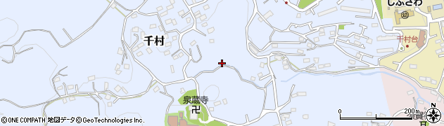 神奈川県秦野市千村周辺の地図