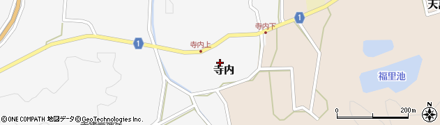 鳥取県西伯郡南部町寺内344周辺の地図