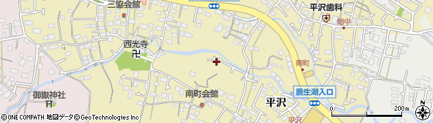 神奈川県秦野市平沢1697周辺の地図