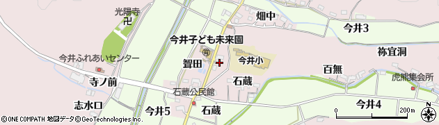 愛知県犬山市今井（若宮）周辺の地図