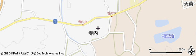 鳥取県西伯郡南部町寺内342周辺の地図