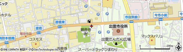 ＡＬＳＯＫ山陰株式会社　出雲支店周辺の地図