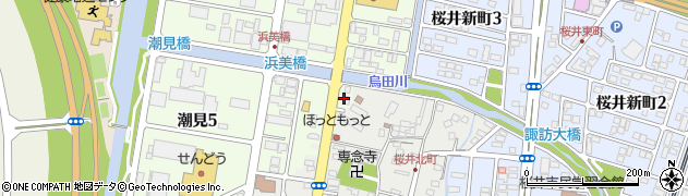 勘十郎周辺の地図