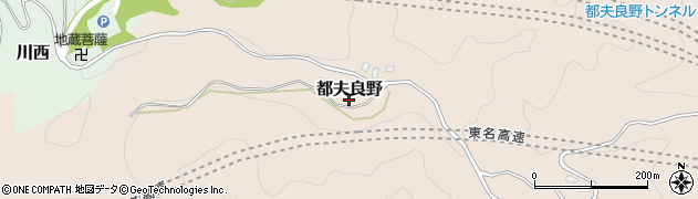 神奈川県足柄上郡山北町都夫良野597周辺の地図