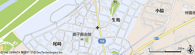 愛知県江南市鹿子島町中72周辺の地図