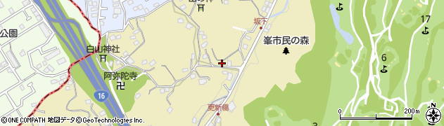 神奈川県横浜市磯子区峰町395周辺の地図