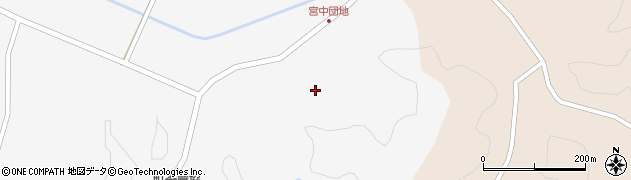 島根県安来市伯太町安田中320周辺の地図