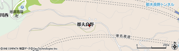 神奈川県足柄上郡山北町都夫良野592周辺の地図