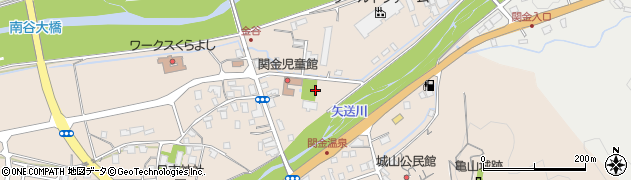 関金2号公園周辺の地図