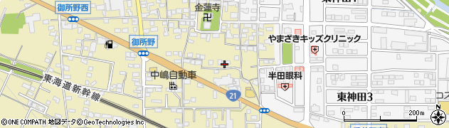 岐阜県不破郡垂井町1594周辺の地図