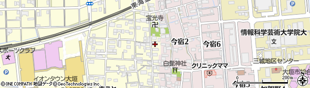 岐阜県大垣市三塚町1056周辺の地図