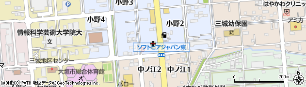 Dulce 三城店周辺の地図