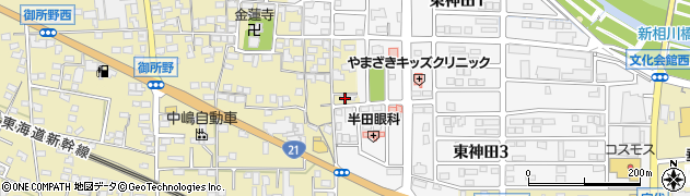 岐阜県不破郡垂井町1672周辺の地図