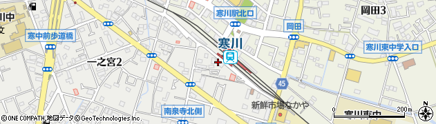 ローソン・スリーエフ寒川駅前店周辺の地図