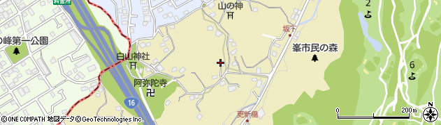 神奈川県横浜市磯子区峰町596周辺の地図