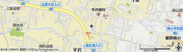 神奈川県秦野市平沢1332周辺の地図