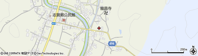 京都府綾部市志賀郷町儀市前周辺の地図