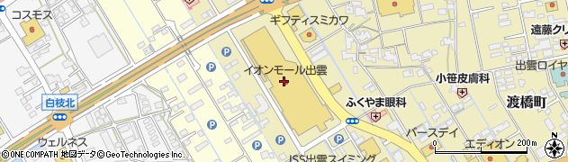 宮脇書店　イオンモール出雲店周辺の地図