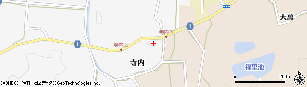 鳥取県西伯郡南部町寺内3周辺の地図