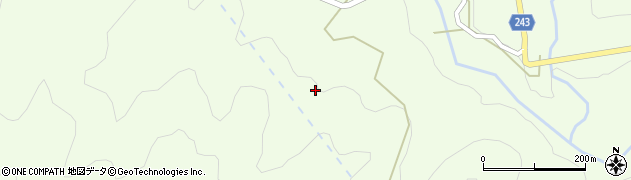 長野県阿智村（下伊那郡）浪合（上半堀）周辺の地図