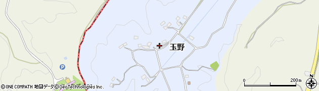 千葉県袖ケ浦市玉野392周辺の地図