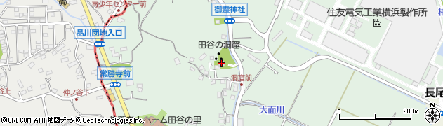 定泉寺周辺の地図