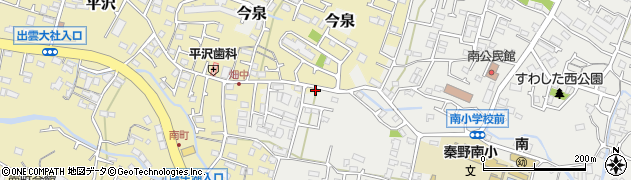 神奈川県秦野市平沢1100周辺の地図
