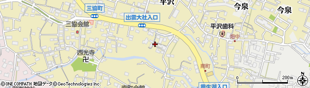 神奈川県秦野市平沢1414周辺の地図