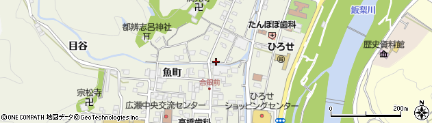 島根県安来市広瀬町広瀬鍛治町1524周辺の地図