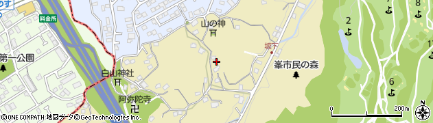 神奈川県横浜市磯子区峰町387周辺の地図