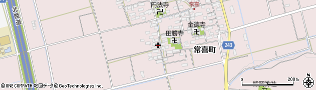 滋賀県長浜市常喜町890周辺の地図