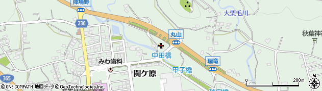 ローソン関ヶ原町店周辺の地図
