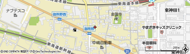 岐阜県不破郡垂井町1584周辺の地図