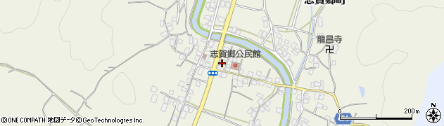 志賀郷周辺の地図