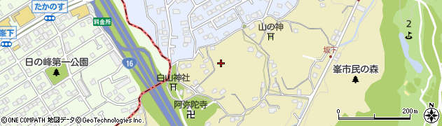 神奈川県横浜市磯子区峰町614周辺の地図