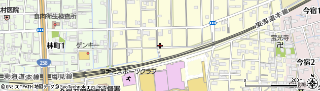 岐阜県大垣市三塚町571周辺の地図