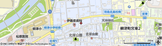 大垣西濃信用金庫柳津支店周辺の地図