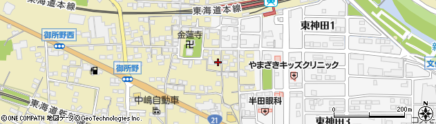 岐阜県不破郡垂井町1662周辺の地図