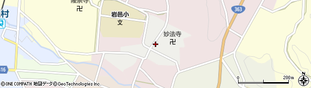 岐阜県恵那市江戸町周辺の地図